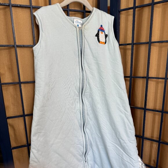 HALO SleepSack Wearable Blanket Penguin 6 12 Months Light Blue - Picture 3 of 6